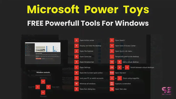 Microsoft Power Toys - Free & Powerful tools for Windows Users