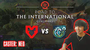 🔴MOUZ 19:00 С ҮЗНЭ | TI QUALIFIERS x Neo