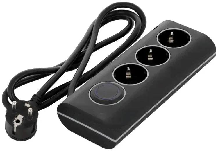 Сетевой фильтр Rombica NEO WC3 Черный (PSE-001)-0