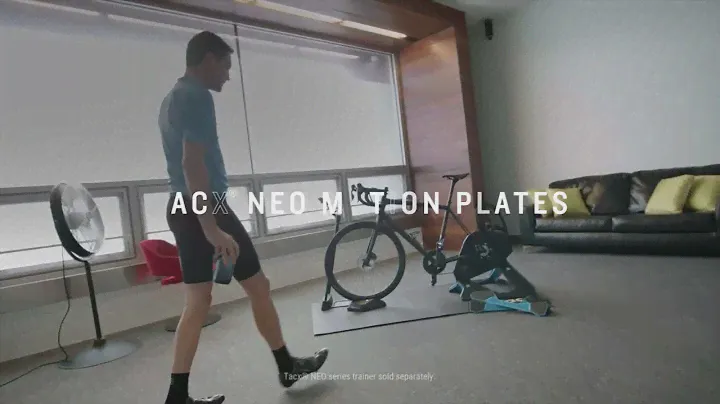 Garmin TacX® NEO Motion Plates, Multidirectional Movement, Easy to Install
