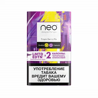 ***Табачные стики Glo NEO Деми Тропик Берри Микс