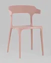 Стул Neo пластик пыльно-розового цвета, 50 x 76 x 52 см