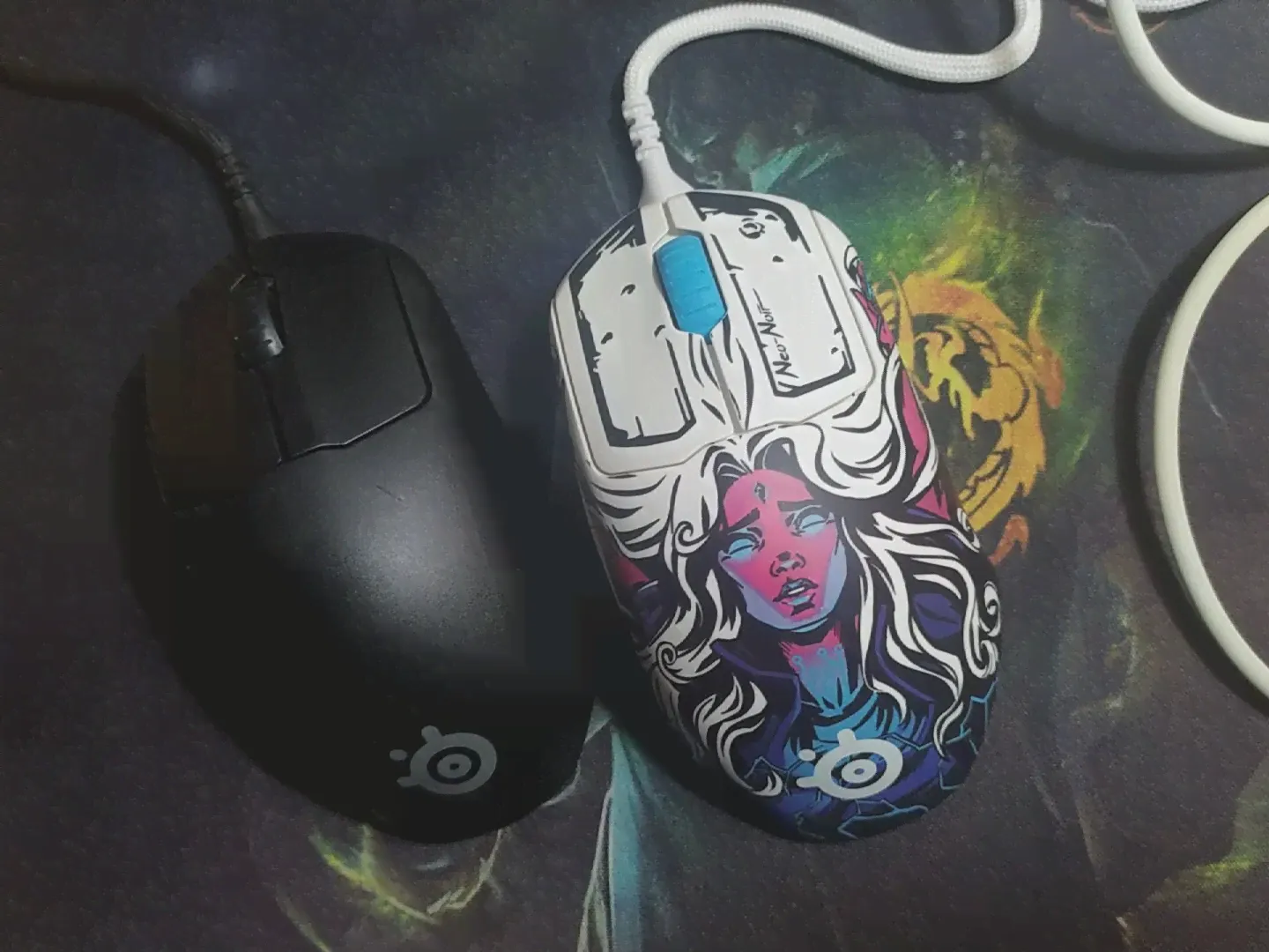 🛍 Проводная игровая мышь SteelSeries Prime Neo Noir Edition, легкая, TrueMove Pro Sensor Esports, прецизионное отслеживание, прочная-2