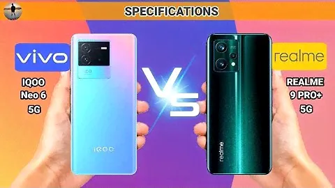 IQOO Neo 6 5G Vs Realme 9 Pro Plus 5G. Full specification comparison.#iqoo#realme#comparison#5g#100k