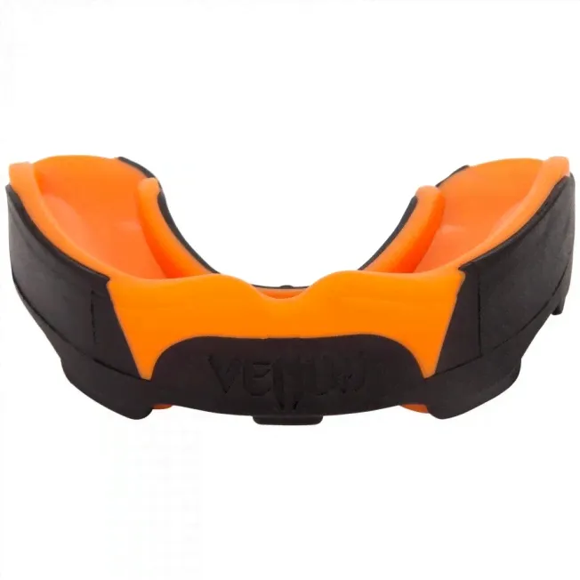 Капа боксерская Venum Predator - Black/Neo Orange-0