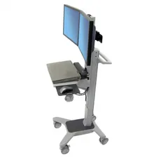 Мобильная рабочая станция на два монитора Ergotron 24-194-055 Neo-Flex Dual WideView WorkSpace