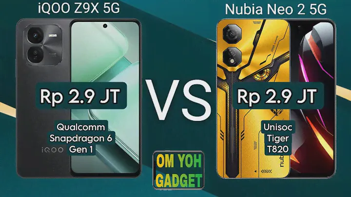iQOO Z9X 5G vs Nubia Neo 2 5G, Mana Yang Recommended??