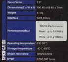 Твердотельный накопитель (SSD) 120 Gb SATA 6Gb/­s Neo Forza <NFS121SA312-6007200> 2.5" TLC