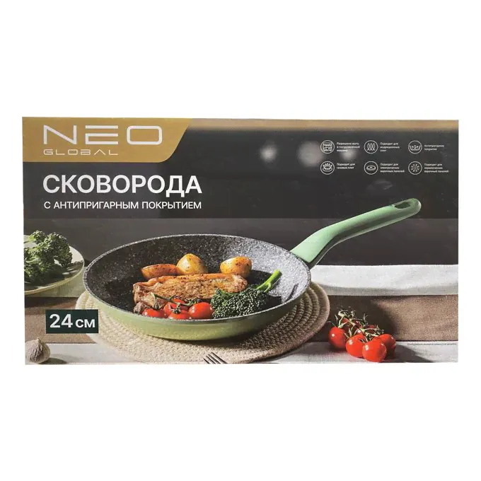 Сковорода Neo Global антипригарная 24 см-0