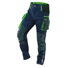 Брюки рабочие Neo Tools Premium темно-синие/зеленые размер XXXL рост 190-193 NEO TOOLS 81-226