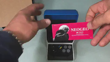 Unboxing NeoGeo mini SNK 40Th Anniversary + Controler
