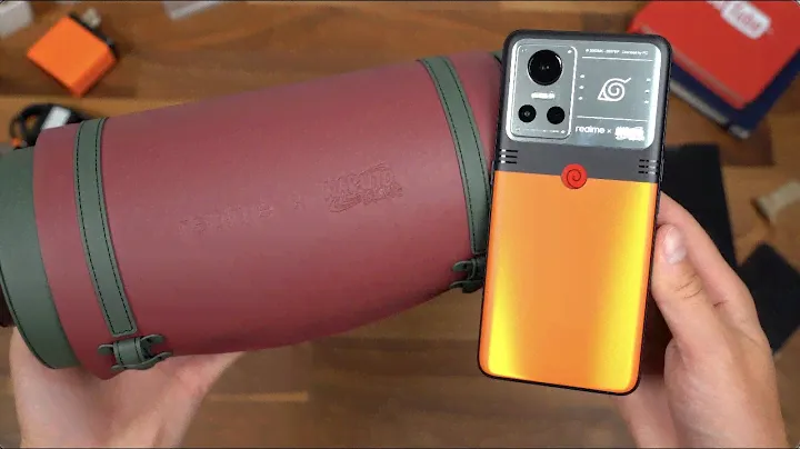 Распаковка Realme GT NEO 3 Naruto Edition!