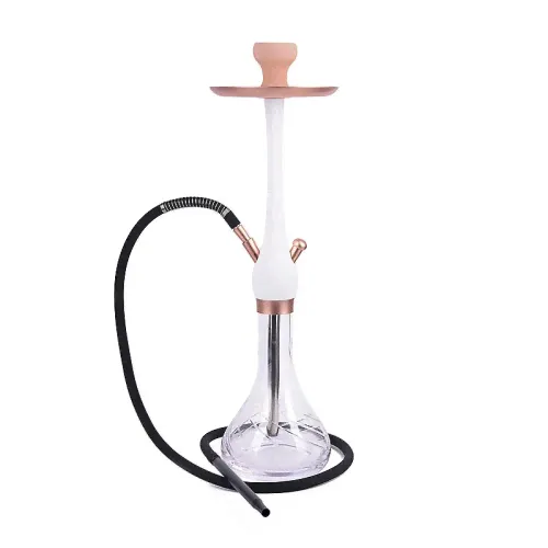 Кальян Neo Lux Shisha 1 White 70см (Полный комплект)-0