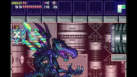 Metroid Fusion - Neo-Ridley (No Damage)