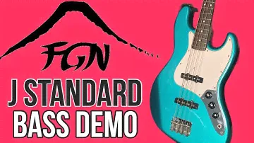 FGN Fujigen J Standard Jazz Bass Demo