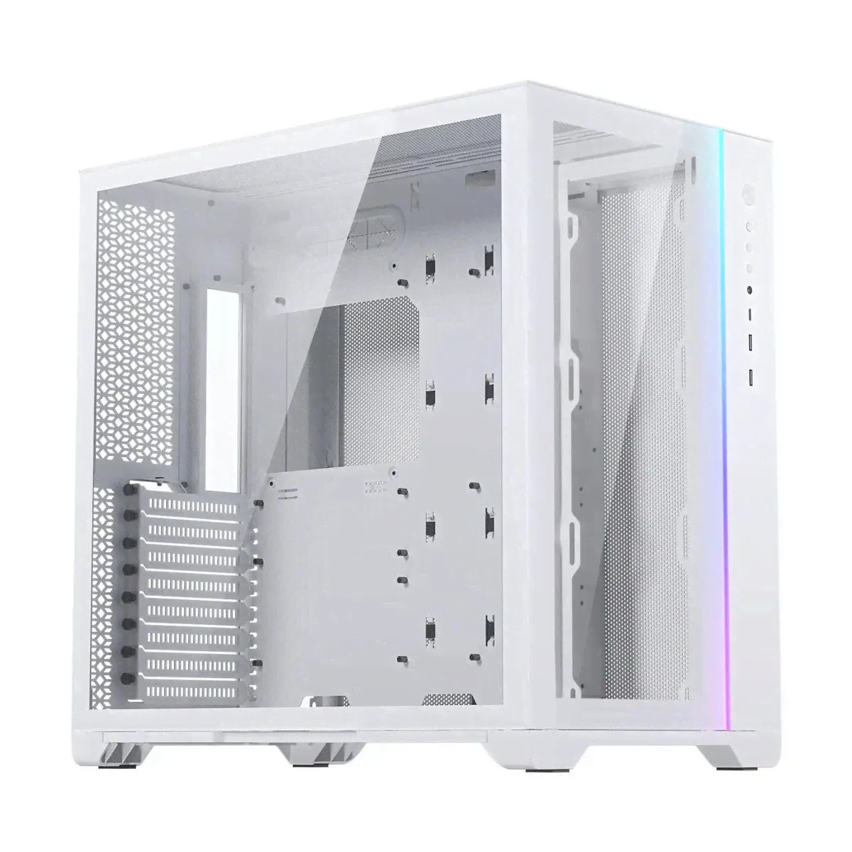 Корпус MagniumGear NEO Qube 2, White (MG-NE620Q_DWT02_RU) /Dual System, ARGB Strip, боковая и передняя панель Tempered Glass, Mid-Tower-0