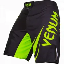Шорты ММА Venum Challenger - Black/Neo Yellow