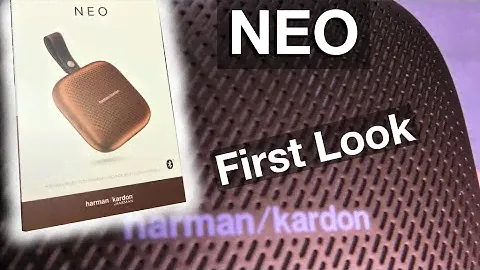 Harman Kardon NEO - UNBOXING and FIRST LOOK