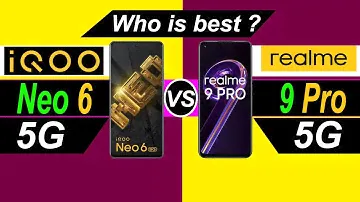 iqoo neo 6 vs realme 9 pro
