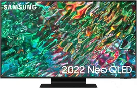 55" Телевизор Samsung QE55QN90BAU 2022 HDR, Neo QLED, черный