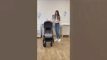 Всесезонная прогулочная коляска с быстрым складыванием - Carrello Nero