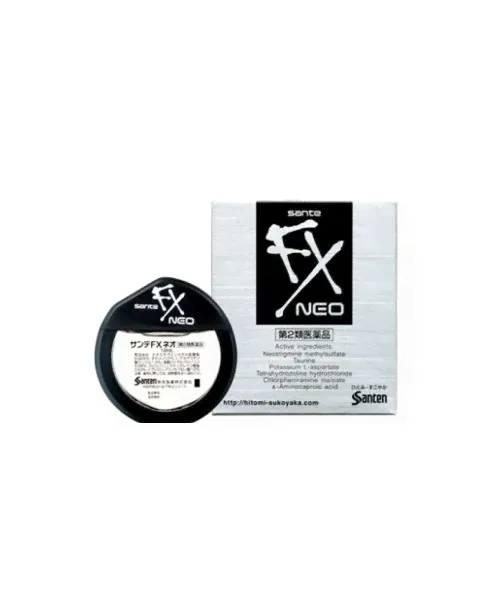 Капли для устранения дискомфорта после длительных нагрузок на глаза Sante FX NEO
