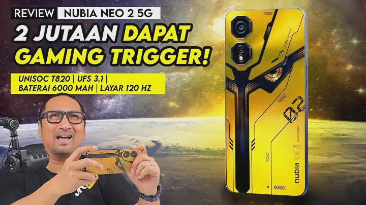 HP Gaming 2 Jutaan: Game Trigger, Baterai Besar, Layar 120 Hz! REVIEW nubia Neo 2 5G