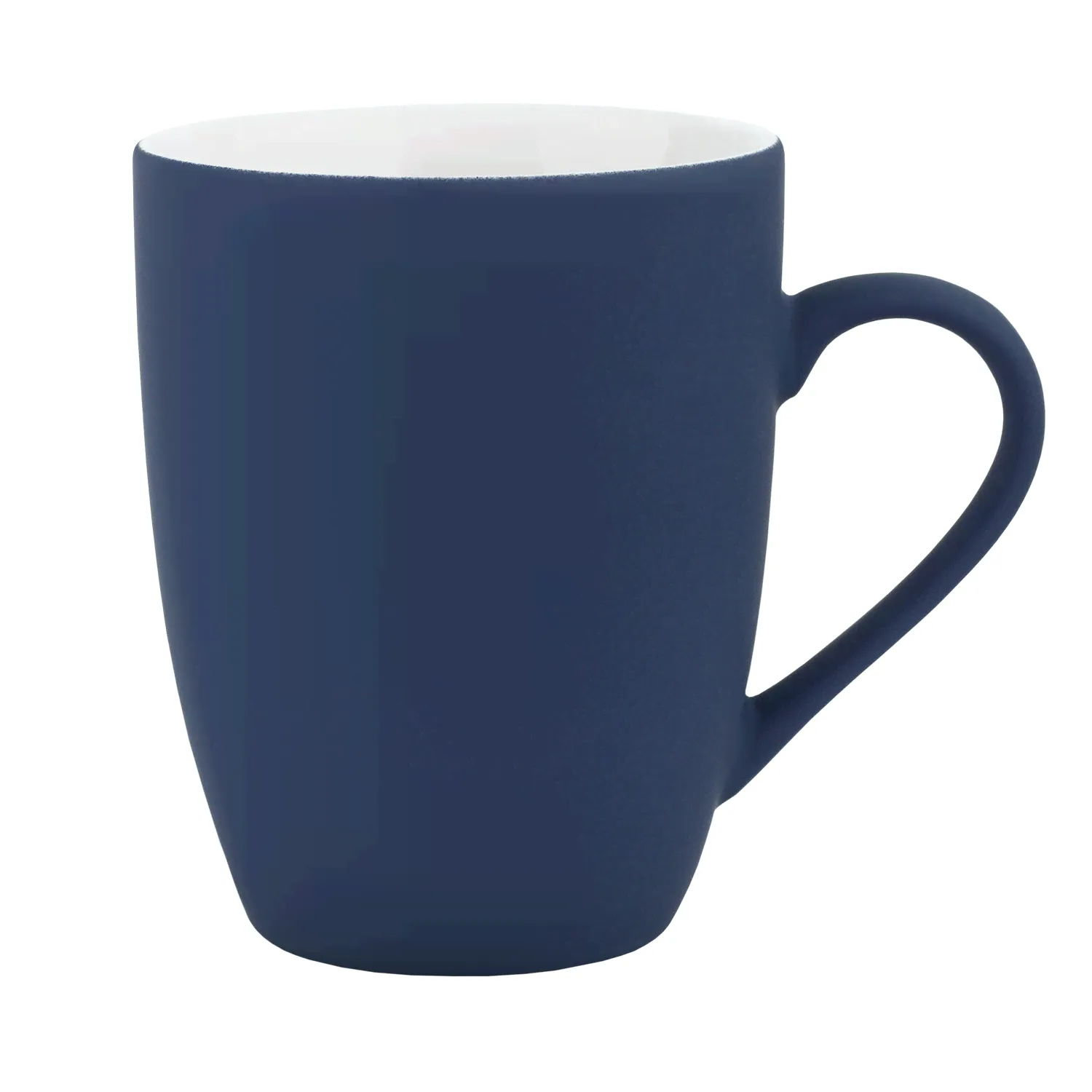 Керамическая кружка Alba Neo 320 ml, soft-touch синяя-0