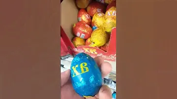 Пасхальное шоколадное яйцо ХВ без сюрприза! (((