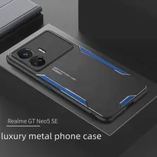 Металлическая Задняя крышка Для Realme GT Neo 5 SE Neo5 GT3 Матовые Противоударные Чехлы Для телефонов Realmi Neo 5 S E С Нескользящей крышкой Funda