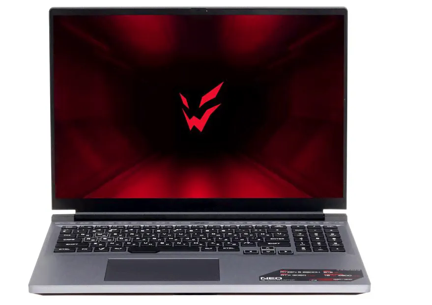 ARDOR Gaming NEO G16-R5ND312 (NEO G16-R5ND312) Игровой ноутбук 16", AMD Ryzen 5 6600H, RAM 16 ГБ, SSD 512 ГБ, NVIDIA GeForce RTX 3050 для ноутбуков (4 Гб), Без системы, (NEO G16-R5ND312), черный, Русс