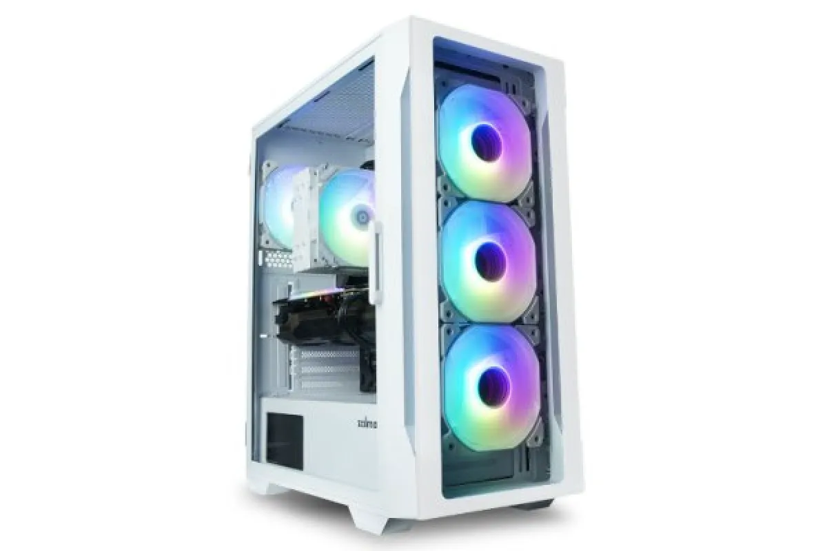 Корпус MidiTower Zalman I3 NEO TG white-1