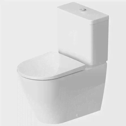 Duravit D-Neo Моноблок 370x650 мм, безободковый, слив универсальный, цвет: белый (2002090000)