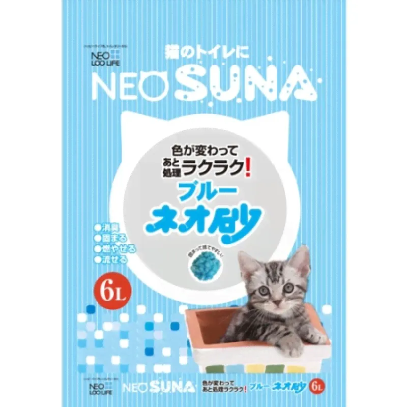 Neo Loo Life Комкующийся туалетный наполнитель с цветовым индикатором 6л