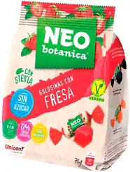 Конфеты Neo Botanica с желейным корпусом Клубника 150г-1