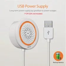 🛍 NEO Tuya Smart Zigbee датчик температуры и влажности Встроенный датчик сирены работает с шлюзом концентратор домашней автоматизации сцены