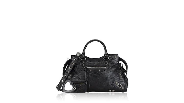 Balenciaga Arena Lambskin Neo Cagole City Black