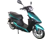 Скутер Racer Neo 50 куб/см колеса 12" Цвет Зеленый, красный, бирюзовый