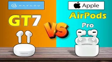 HAYLOU GT7 VS APPLE AIRPODS PRO