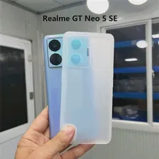 Для Realme GT Neo 5 SE Чехол Матовый Прозрачный Чехол Для Realmi GT Neo 5SE TPU Мягкая Силиконовая Защита Телефона Тонкий Простой Бампер