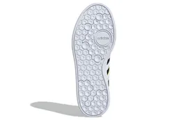 Кроссовки мужские adidas neo Hoops 2.0 Винтажные Баскетбольные Бело-зелено-оранжевые